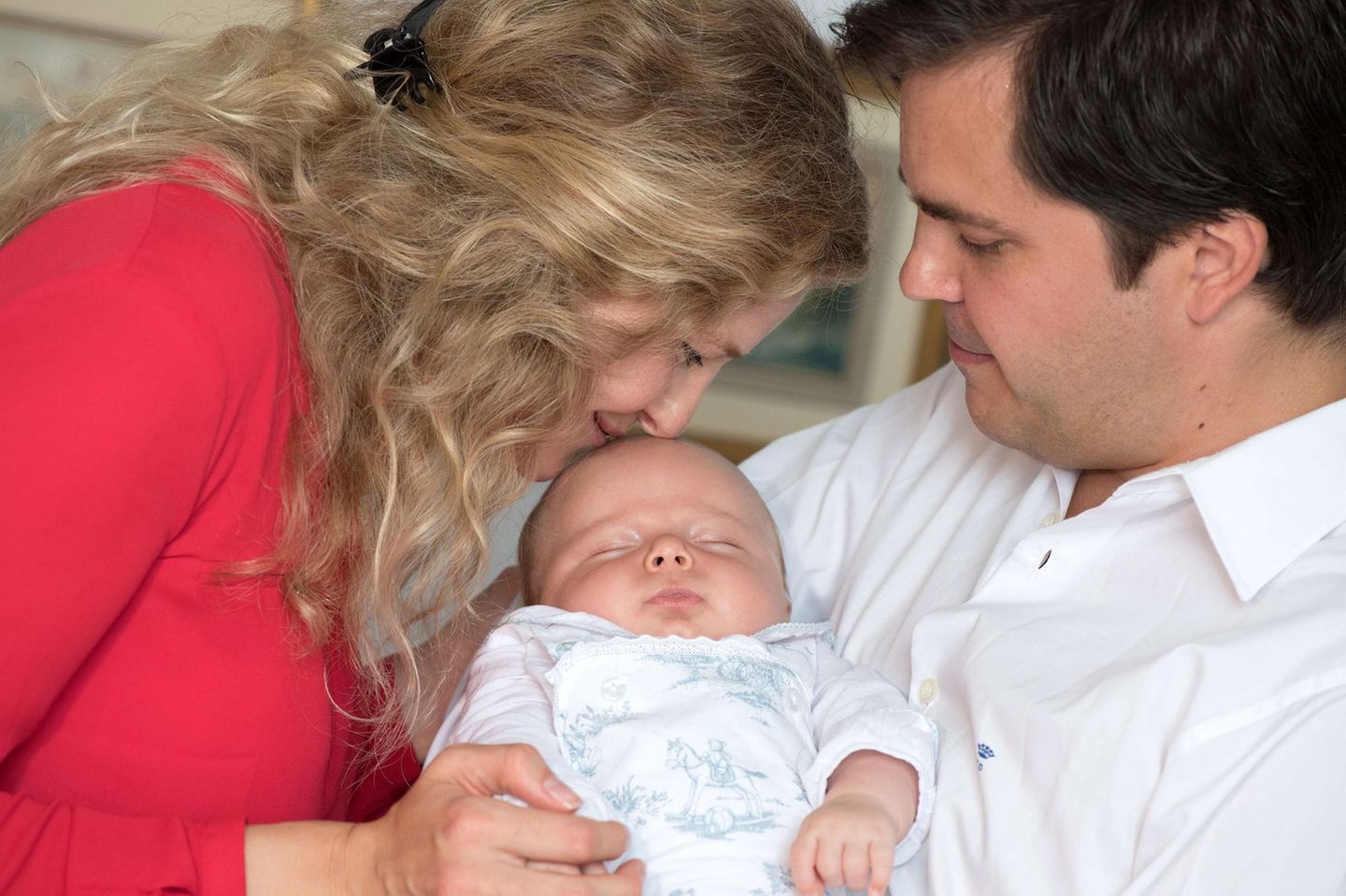 Theresa von Einsiedel und François d'Orléans freuen sich über ihr zweites Baby