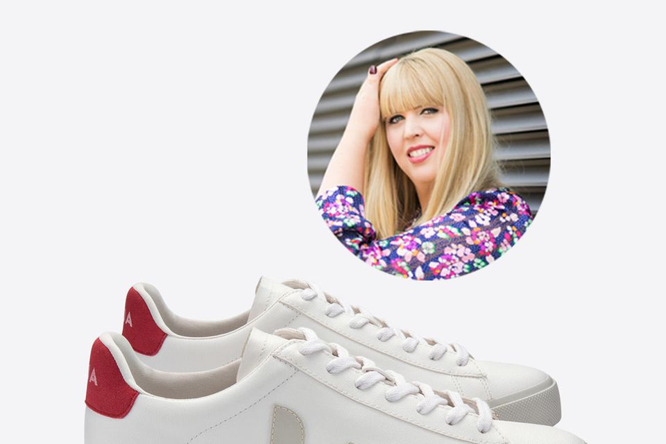 GALA Must Haves: Redakteurin Nane trägt zum ersten Mal einen veganen Sneaker. Redakteurin Nane trägt zum ersten Mal einen veganen Sneaker.