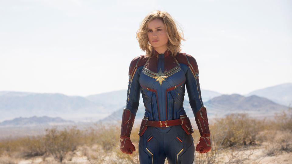 Brie Larson: Brie Larson als Captain Marvel Brie Larson als Captain Marvel