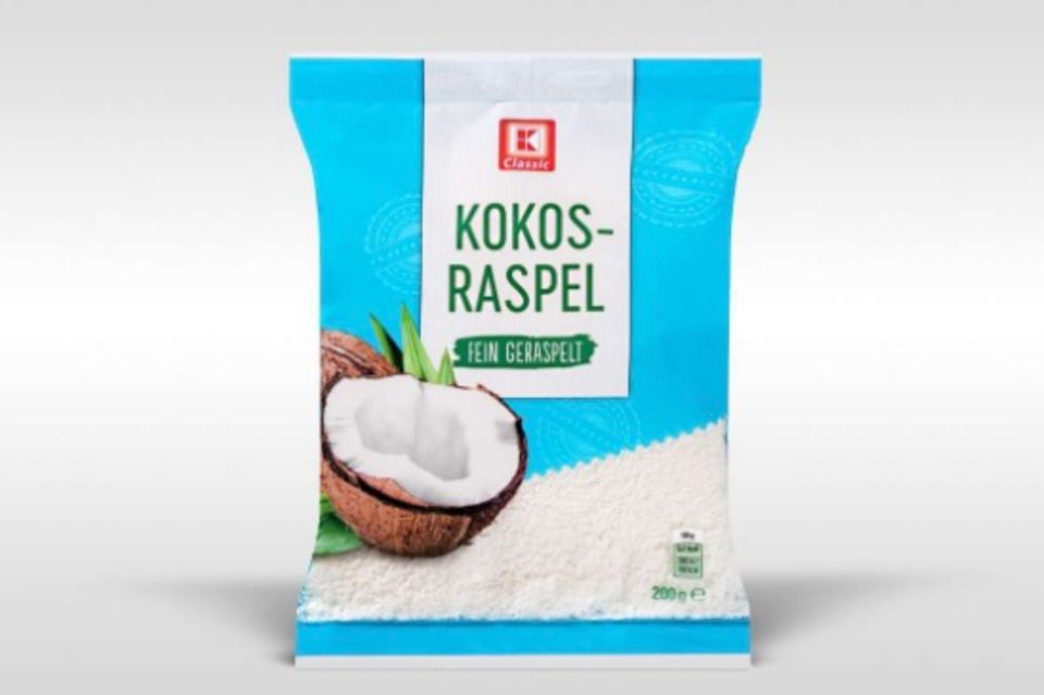 Kaufland ruft vorsorglich seine "K-Classic"-Kokosraspeln zurück 