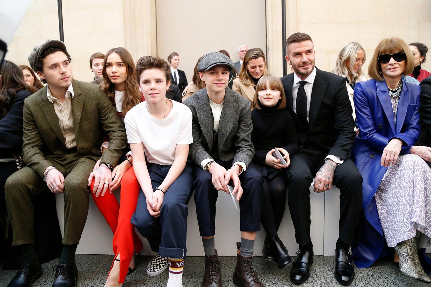 Familie Beckham Die Besten Fotos Von David Victoria Und Ihren Kindern Gala De