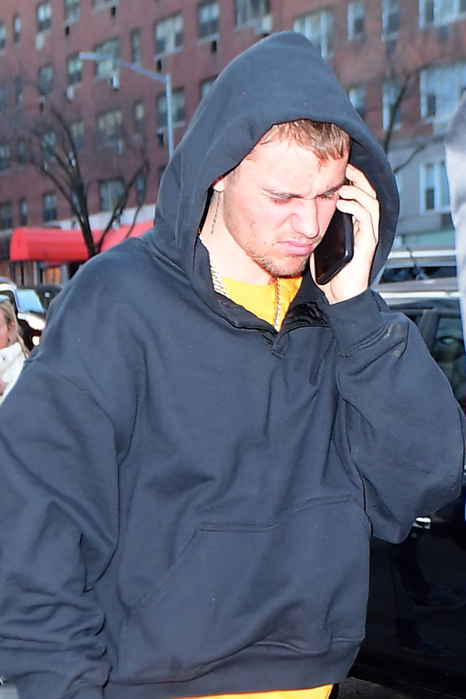 Justin Bieber am 17. Februar 2019 in New York. Er soll derzeit unter einer Verschlechterung seiner Depression leiden