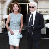 Ein Fan wie Prinzessin Caroline von Monaco lässt sich natürlich auch keine Eröffnung einer Chanel Schmuck Boutique in Monaco entgehen.