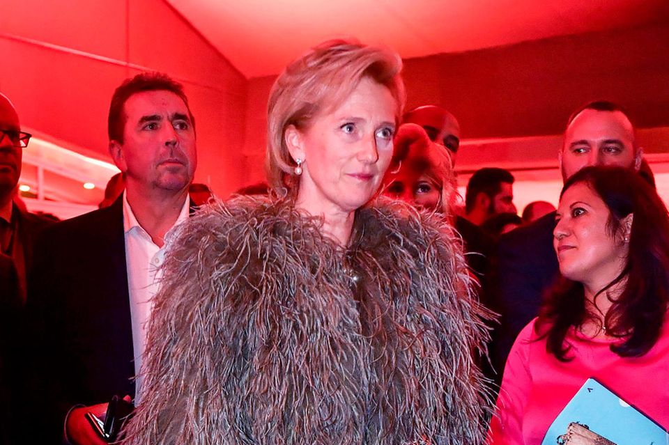 Prinzessin Astrid: Bei einem offiziellen Empfang in Marokko zieht Prinzessin Astrid im November 2018 in diesem Look alle Blicke auf sich. Bei einem offiziellen Empfang in Marokko zieht Prinzessin Astrid im November 2018 in diesem Look alle Blicke auf sich.