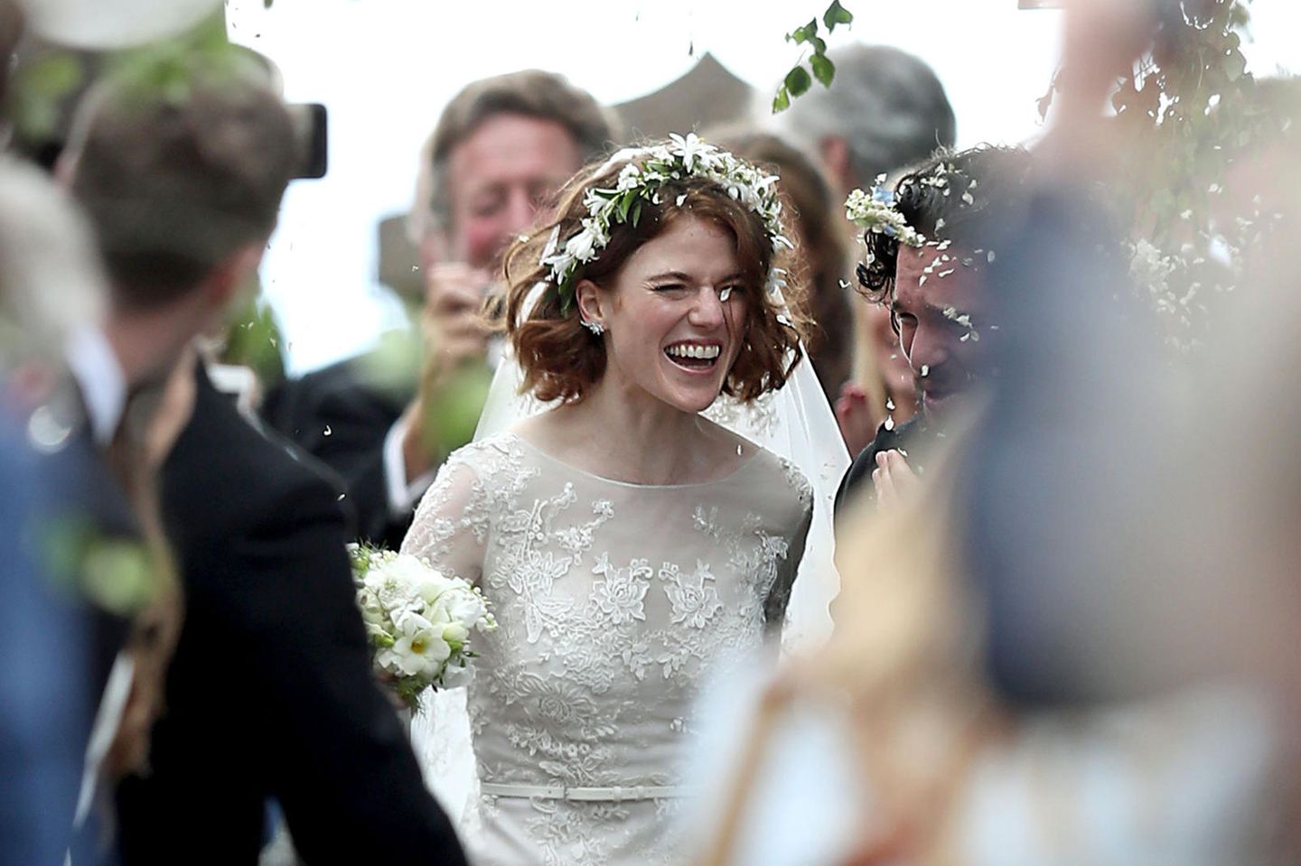 Game of Thrones-Hochzeit: Kit Harington "Jon Snow" heiratet Co-Star Rose Leslie in Großbritannien