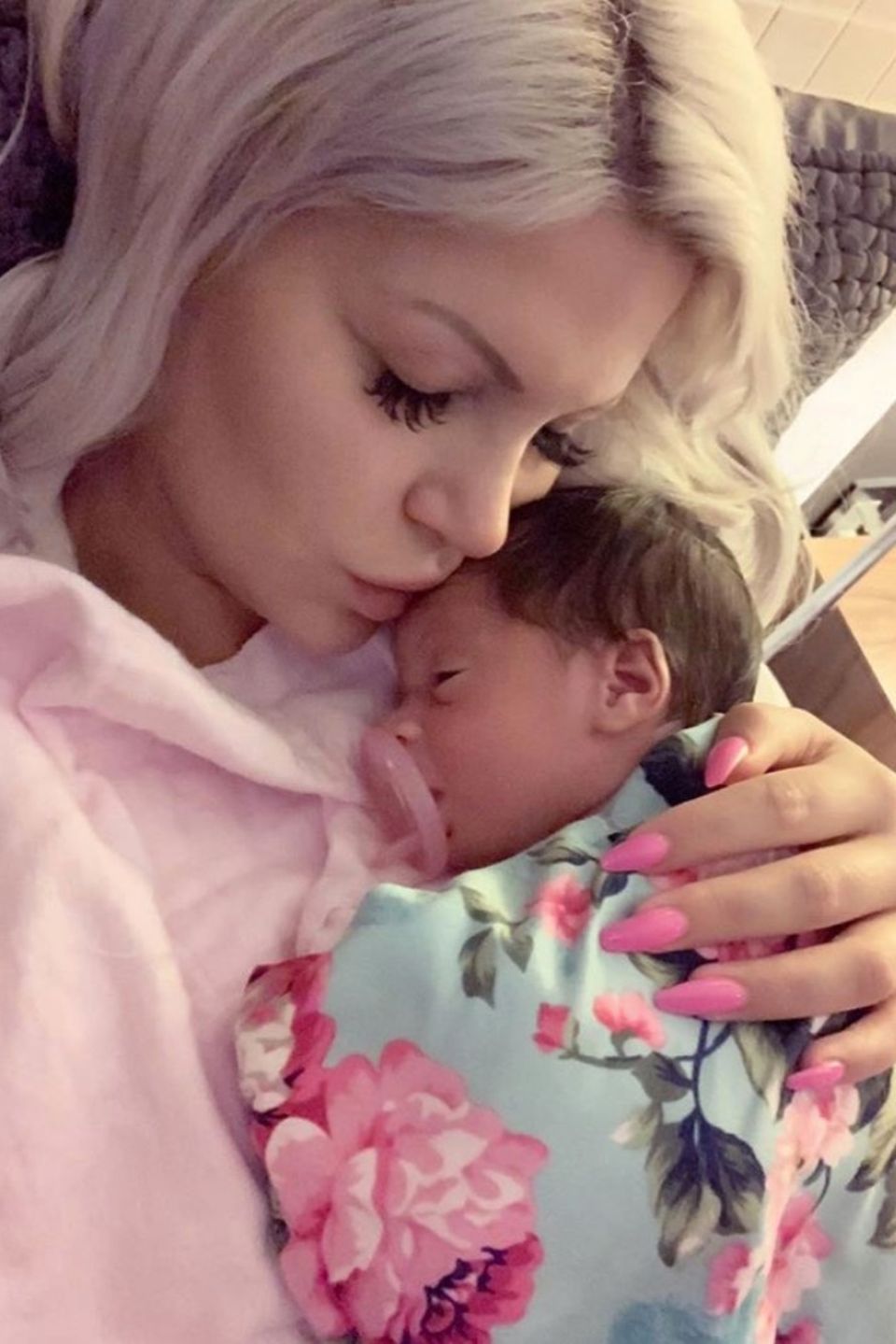 Sophia Vegas mit ihrer Tochter Amanda