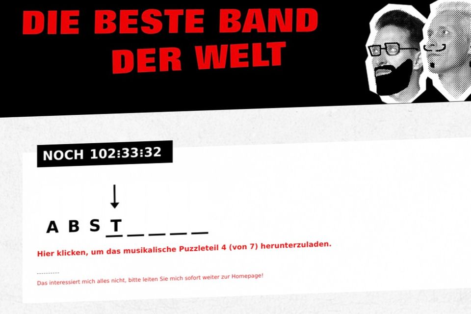Bislang fehlen noch vier Buchstaben für das Lösungswort