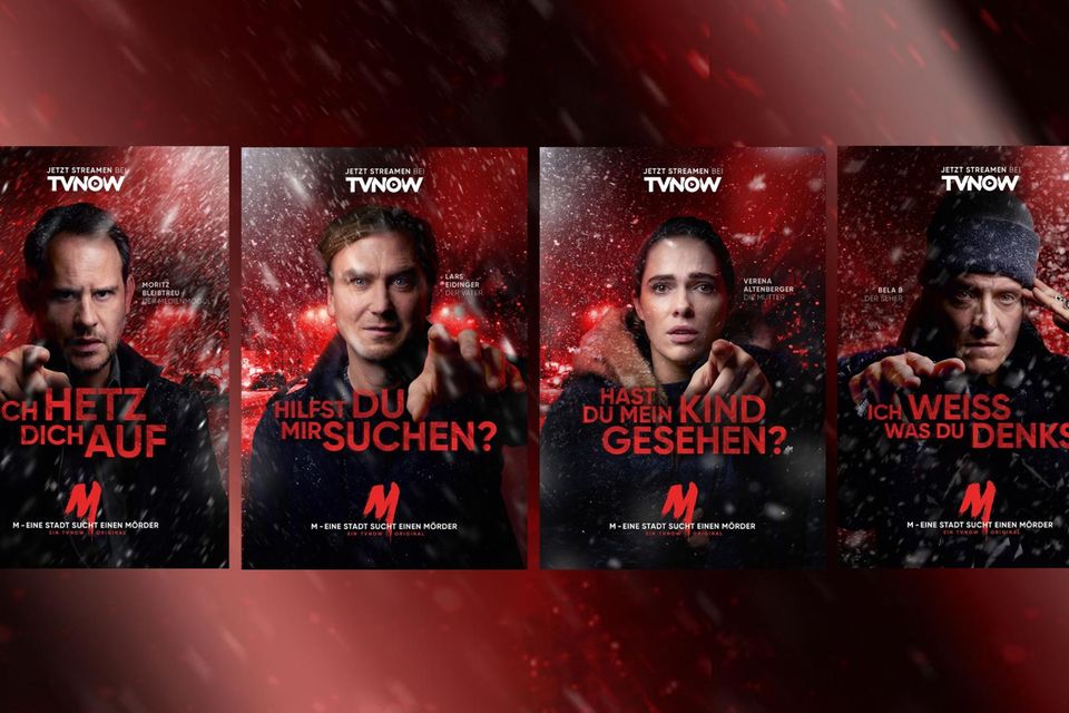 M – eine Stadt sucht einen Mörder: Key-Visuals zur neuen TVNOW-Produktion Key-Visuals zur neuen TVNOW-Produktion