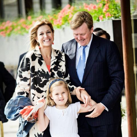 2010: Königin Máxima, König Willem-Alexander und Prinzessin Amalia 