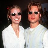 In 1996 feiern Gwyneth Paltrow und Brad Pitt ihr Einjähriges. In den gemeinsamen Monaten haben sie ich optisch bereits ziemlich angeglichen. Jetzt fragt sich nur noch: Was war zuerst da? Die Brille von Brad oder jene von Gwyneth?