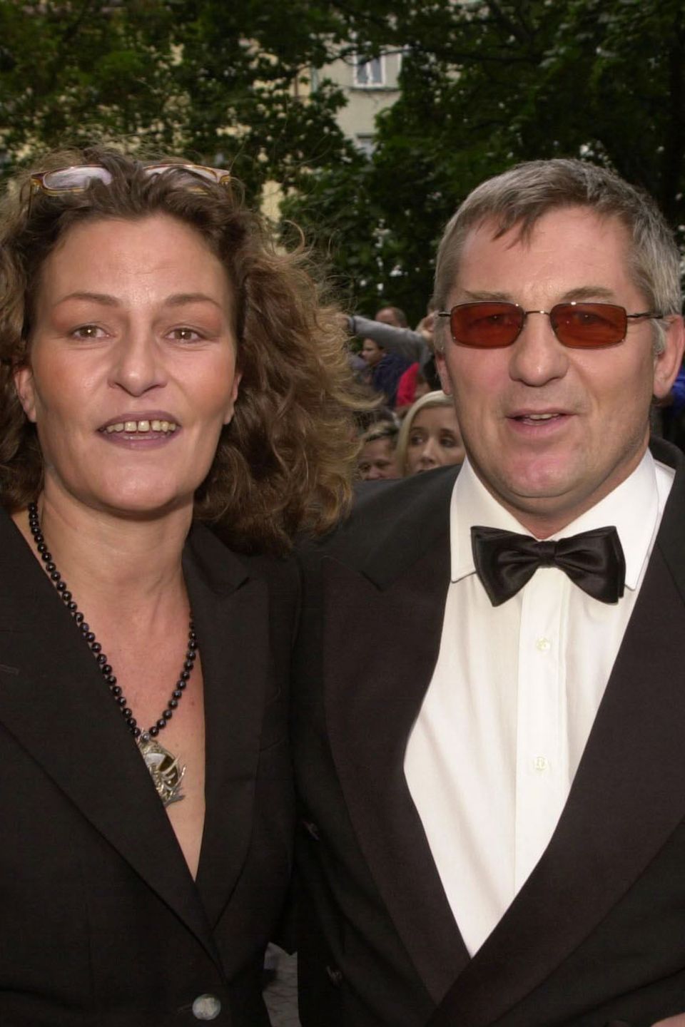 Heinz Hoenig und seine Frau Simone im Jahr 2001