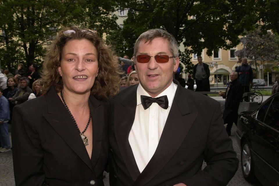 Heinz Hoenig und seine Frau Simone im Jahr 2001