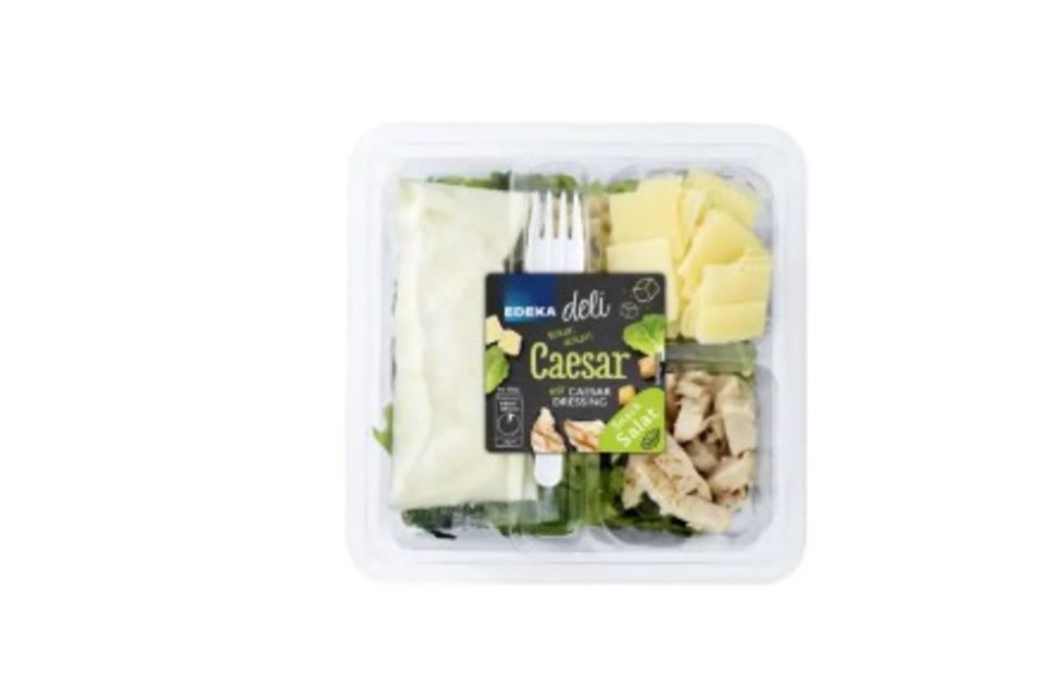 Edeka ruft seinen "EDEKA deli Caesar Snack Salat" zurück