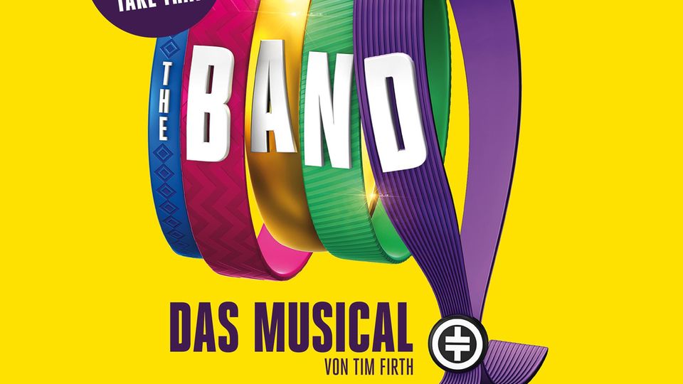 Gewinnspiel: Mit diesem Plakat will "The Band - das Musical" Besucher anlocken Mit diesem Plakat will "The Band - das Musical" Besucher anlocken
