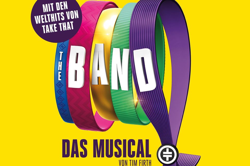 Mit diesem Plakat will "The Band - das Musical" Besucher anlocken