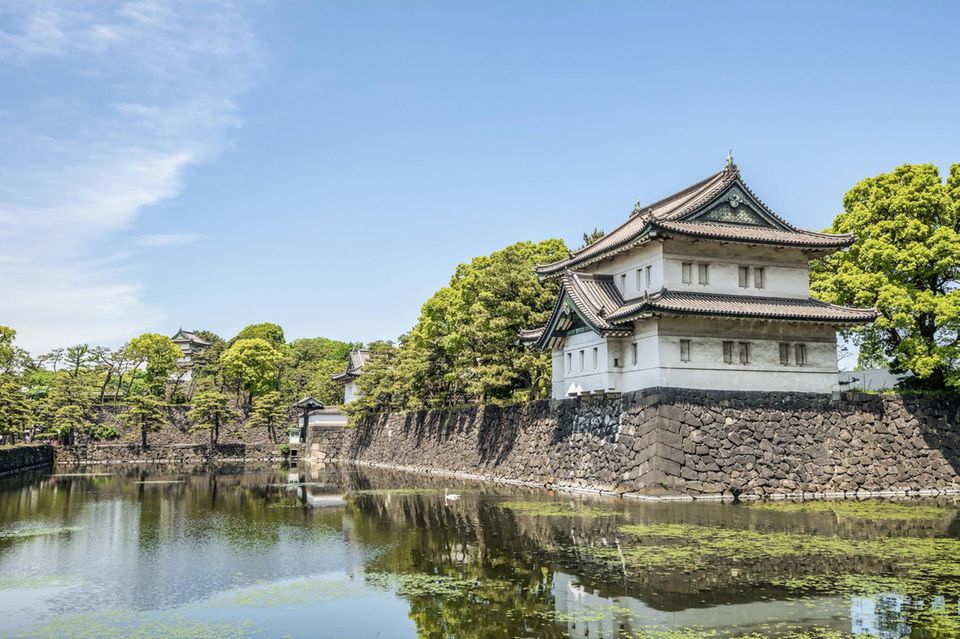 Der Kaiserpalast in Tokio