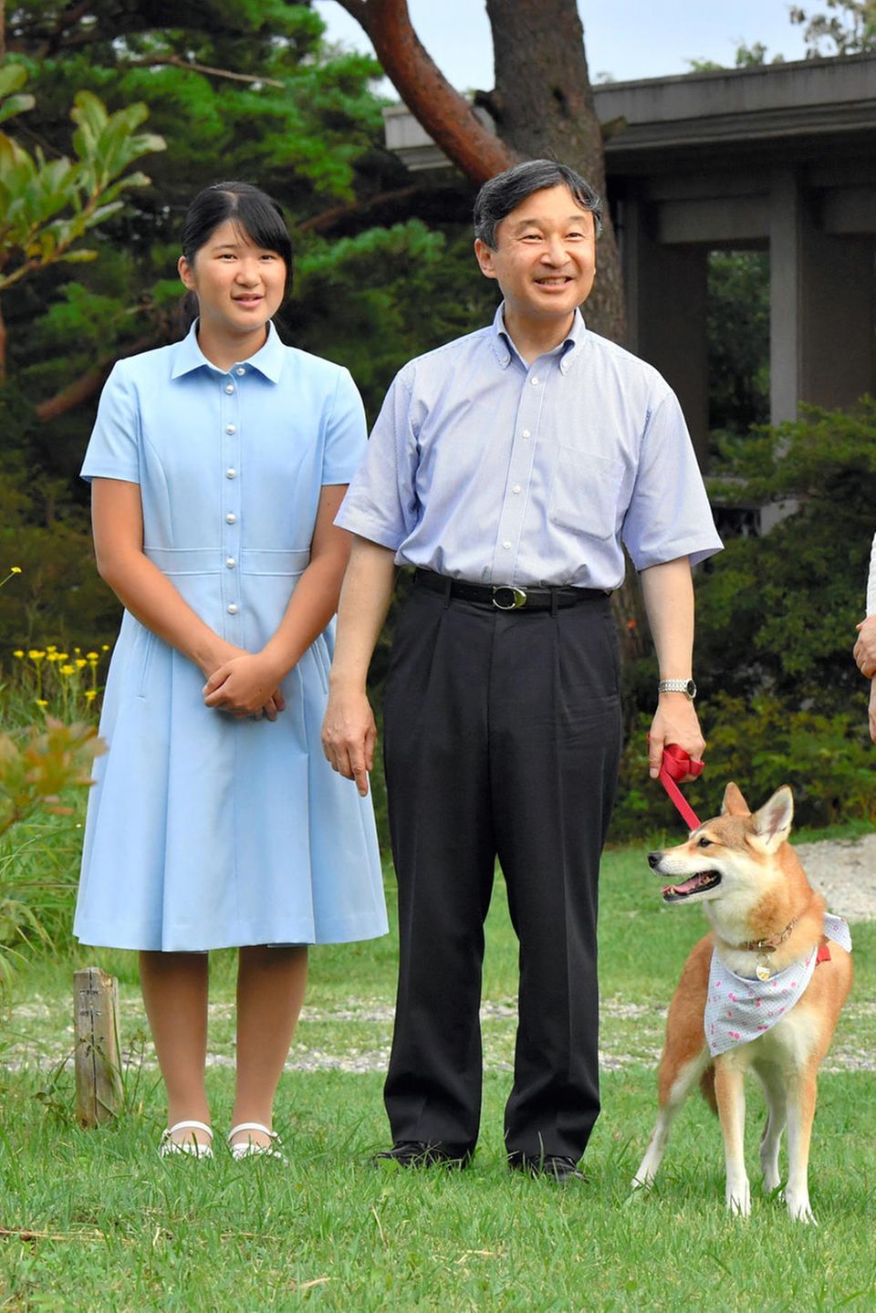 Prinzessin Aiko, Prinz Naruhito und Prinzessin Masako