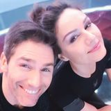 Moderatorin Nazan Eckes und ihr Profi-Tanzpartner Christian Polanc posten ein harmonisches Team-Selfie auf Instagram. Sie freuen sich auf die dritte Live-Show heute Abend und sind – noch – tiefenentspannt. 