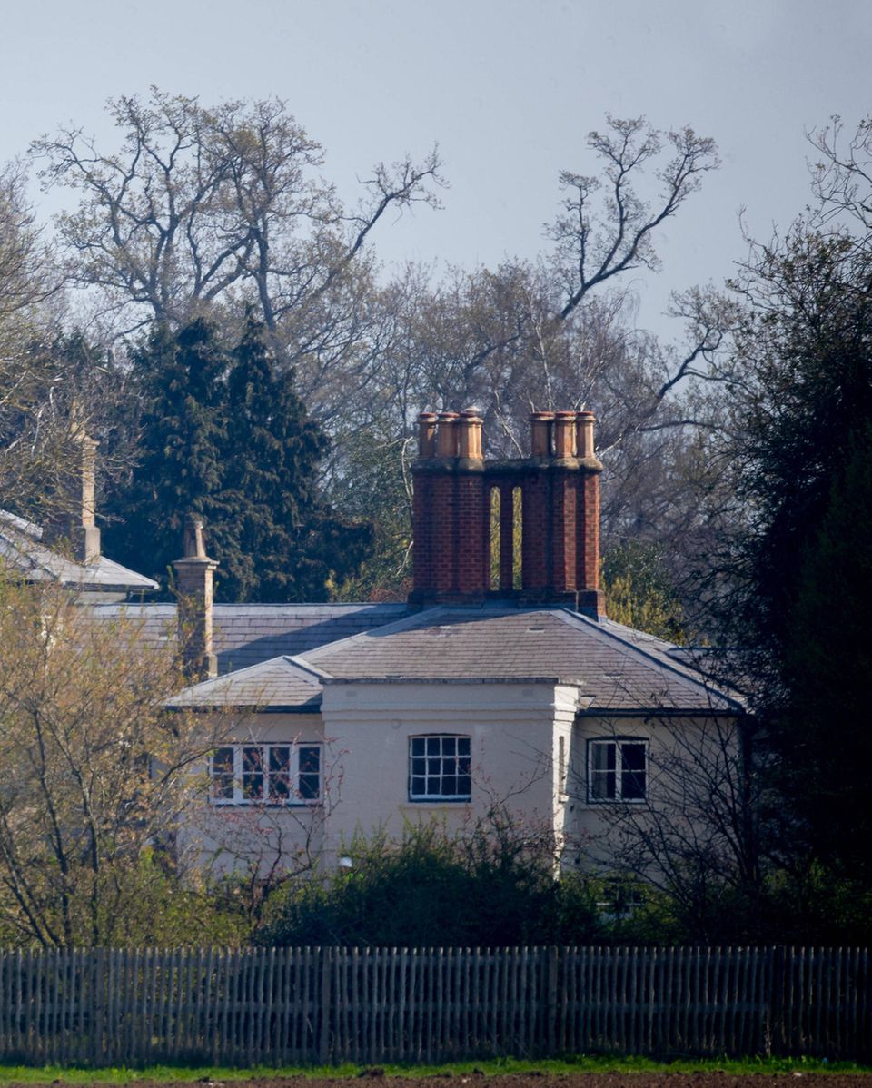 Herzogin Meghan + Prinz Harry : Frogmore Cottage im April 2019 Frogmore Cottage