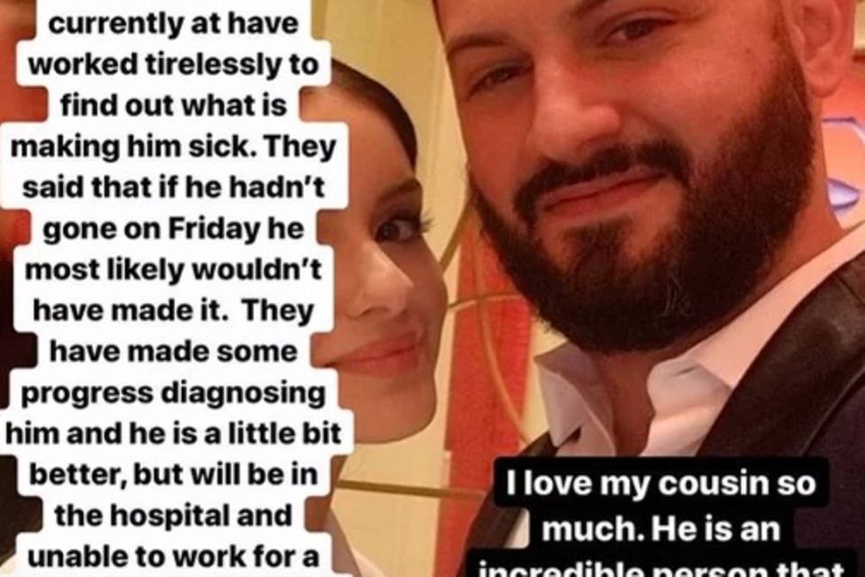 Ariel Winter: Ariel Winter gibt auf Instagram bekannt, dass ihr Cousin Tino im Krankenhaus um sein Leben kämpft. Ariel Winter gibt auf Instagram bekannt, dass ihr Cousin Tino im Krankenhaus um sein Leben kämpft.