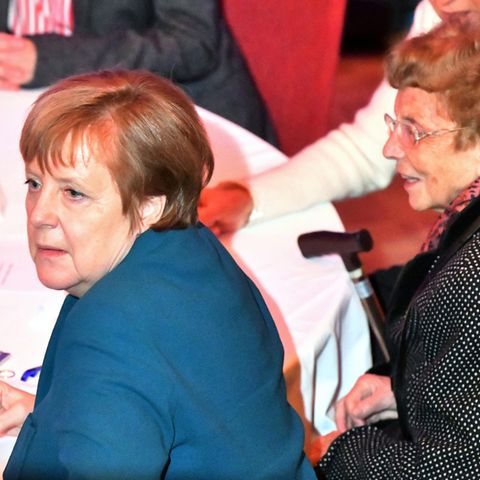 Angela Merkel und ihre Mutter Herlind Kasner (†)