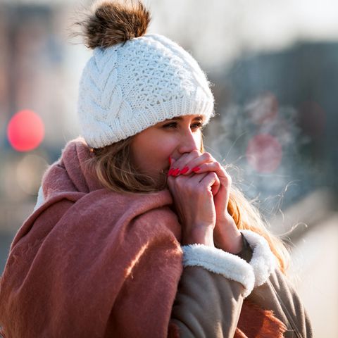 Winterkälte - für Menschen mit einer Kälteurtikaria ein ernsthaftes Problem.