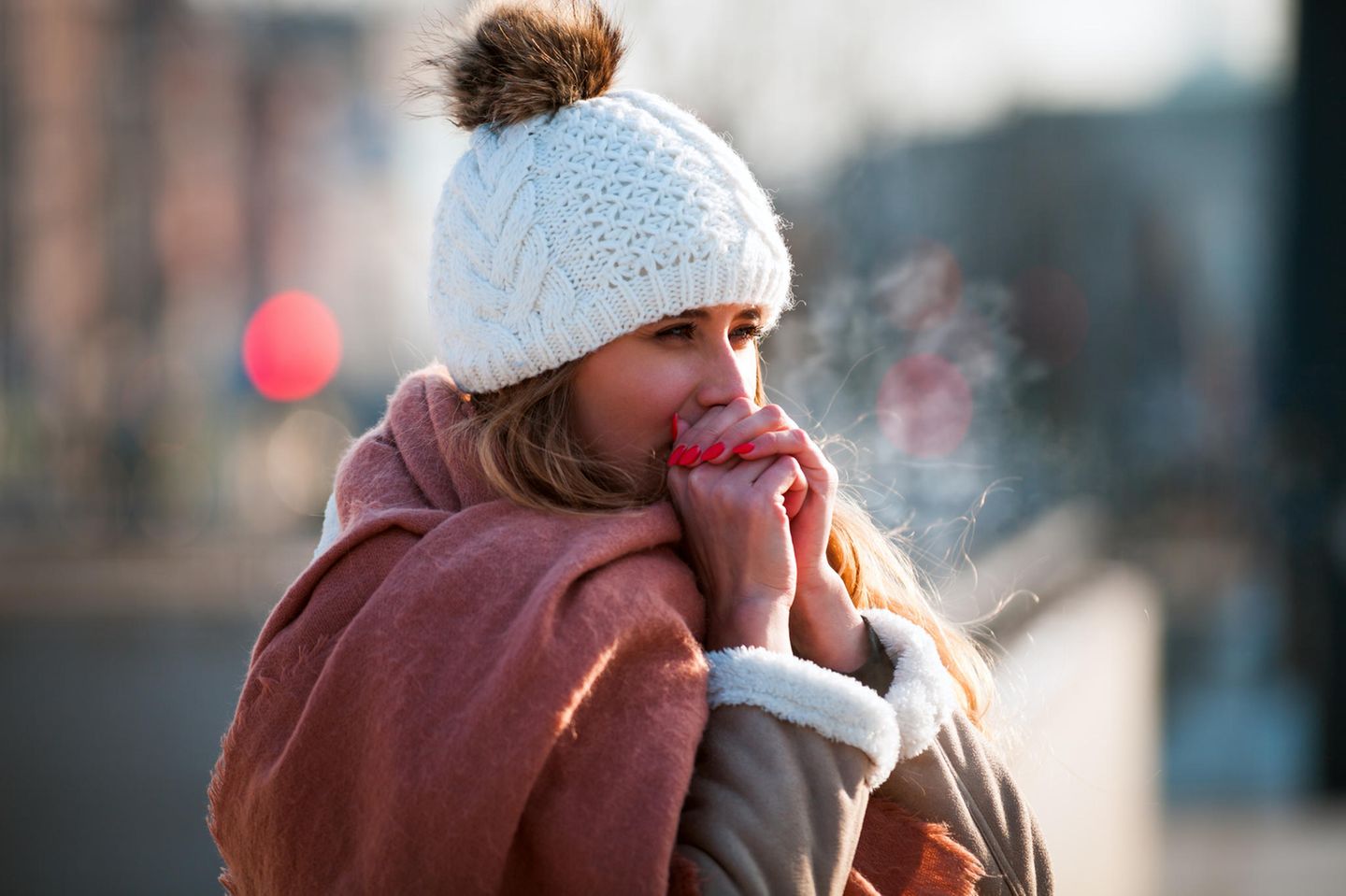 Winterkälte - für Menschen mit einer Kälteurtikaria ein ernsthaftes Problem.