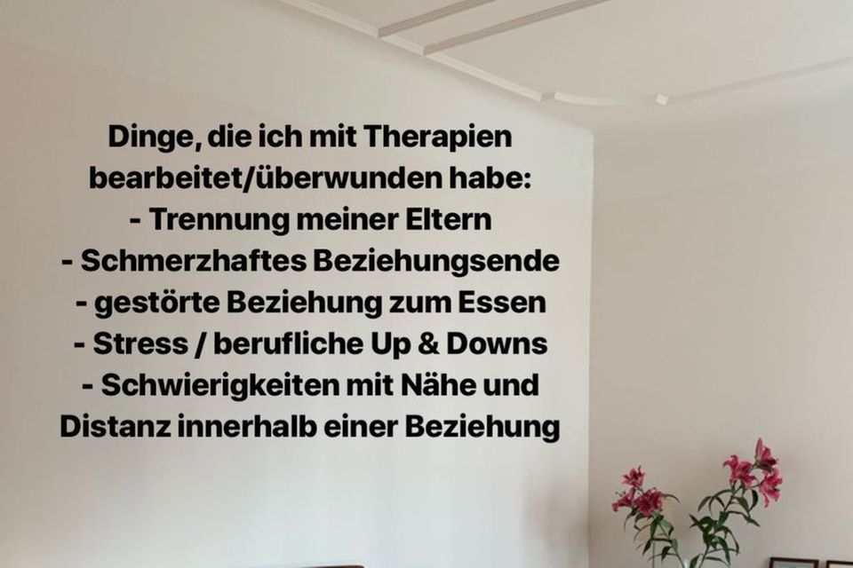 Nach der Fehlgeburt: Therapien haben Marie Nasemann bereits bei vielen schwierigen Situationen geholfen Therapien haben Marie Nasemann bereits bei vielen schwierigen Situationen geholfen