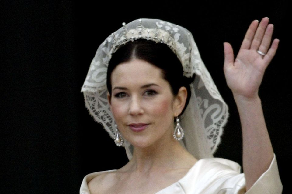 Weniger ist mehr, dachte sich Prinzessin Mary bei ihrem Brautkleid.