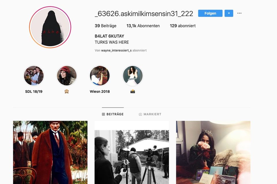 Der Instagram-Account von Helen Barke wurde gehackt
