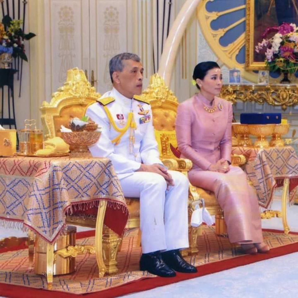 König Maha, Königin Suthida von Thailand 