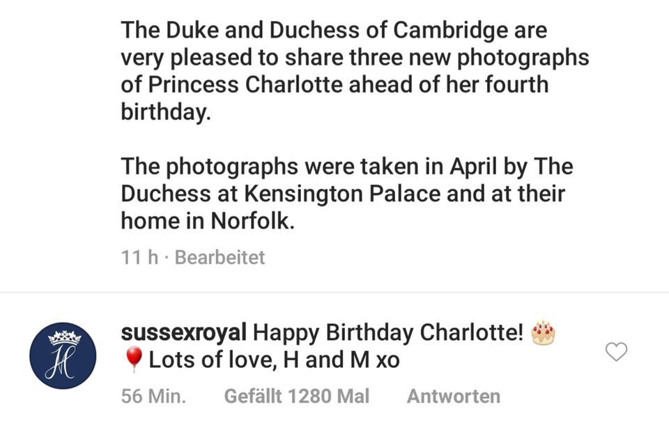 Herzogin Meghan + Prinz Harry: Prinz Harry und Herzogin Meghan gratulieren Prinz Harry und Herzogin Meghan gratulieren