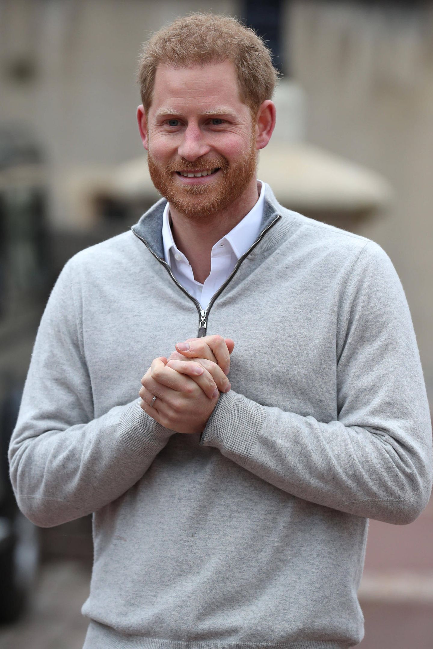 Prinz Harry Zur ck In London Angespannter Auftritt Bei Den Invictus 