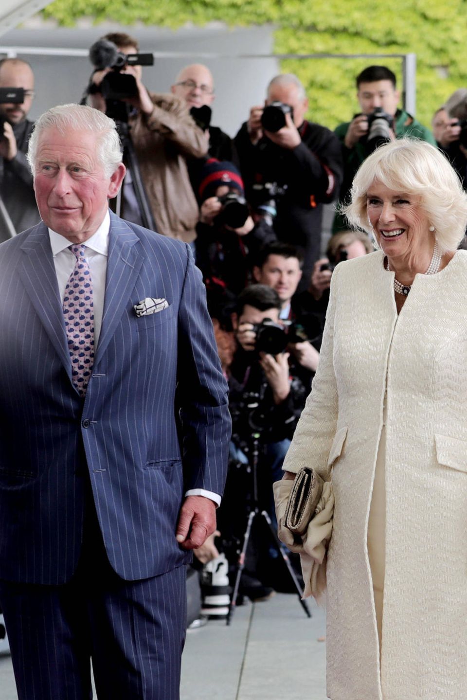 Prinz Charles, Herzogin Camilla, Angela Merkel Prinz Charles, Herzogin Camilla, Angela Merkel