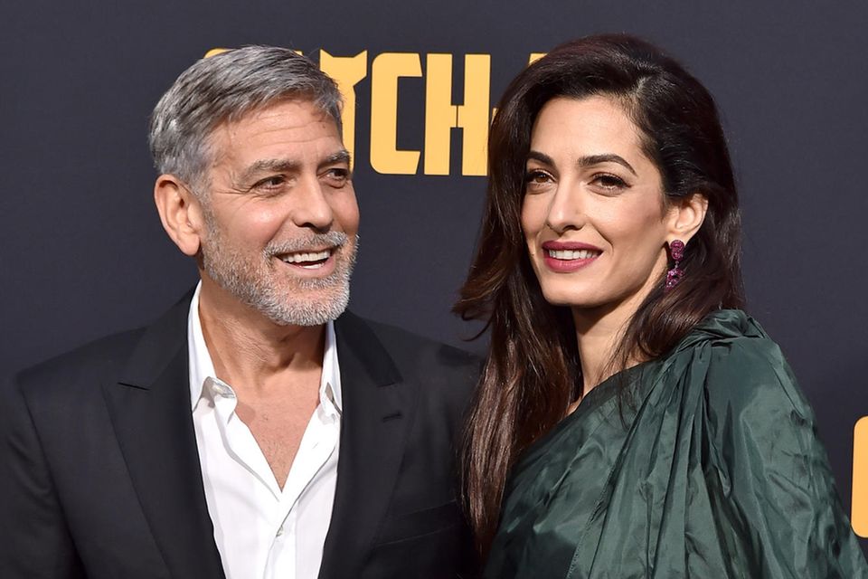 George Clooney + Amal Clooney