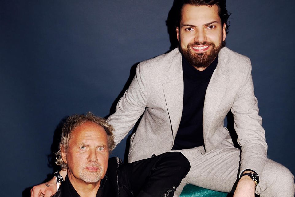 GALA feiert 25. Jubiläum : Uwe Ochsenknecht, Jimi Blue Ochsenknecht Uwe Ochsenknecht, Jimi Blue Ochsenknecht