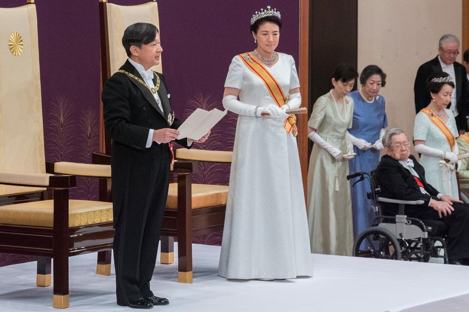 Das neue Kaiserpaar: Masako und Naruhito. Sie haben eine 17-jährige Tochter, Aiko.