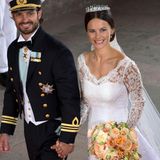 Ein Jahr nach ihrer Verlobung, am 13. Juni 2015, heiraten Prinz Carl Philip und Sofia. 