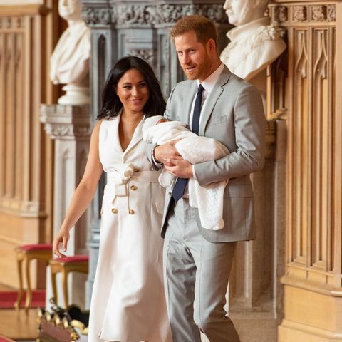 Herzogin Meghan und Prinz Harry mit Baby Archie
