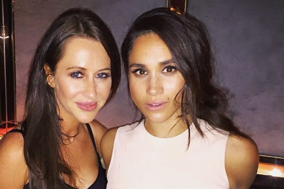 Meghan Markle: Jessica Mulroney und Herzogin Meghan im Jahr 2016 Jessica Mulroney und Herzogin Meghan im Jahr 2016