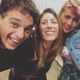 Lorenzo Patané mit Ehefrau Alessandra und "Sturm der Liebe"-Tochter Paulina Hobratschk 