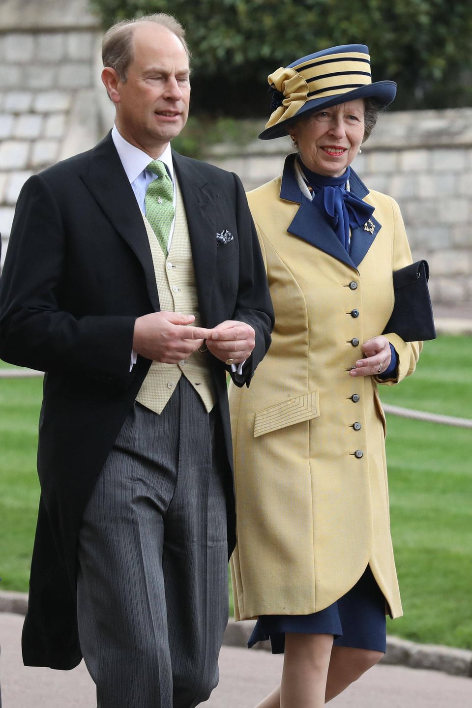 Auch Prinz Edward und Prinzessin Anne gehören an diesem Tag zu den Gästen. 