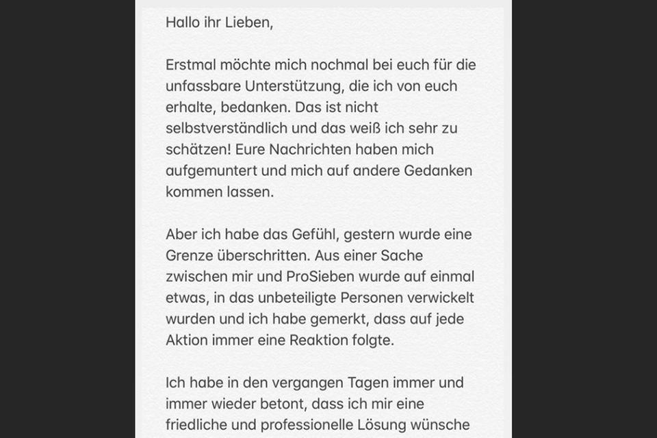GNTM-Vanessa: Auf Instagram meldet sich GNTM-Vanessa gegenüber ihrer Fans zu Wort Auf Instagram meldet sich GNTM-Vanessa gegenüber ihrer Fans zu Wort