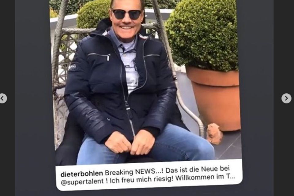 Dieter Bohlen freut sich auf Sarah Lombardi