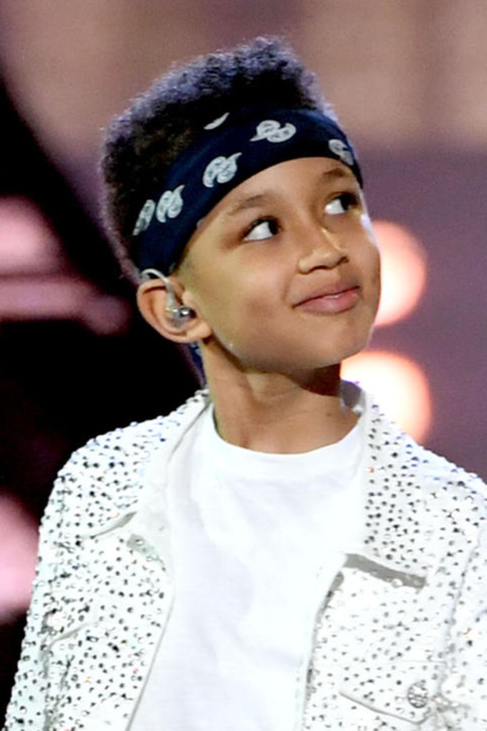 Alicia Keys achtjähriger Sohn Egypt hat für sein Alter schon einen sehr lässigen Style.