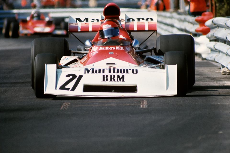 1973 wird Lauda beim Großen Preis von Monaco Dritter.