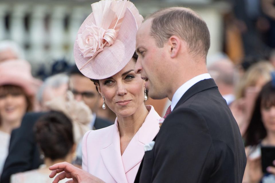 Herzogin Catherine und Prinz William bei der Garten Party der Queen