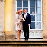 22. Mai 2019  Ein letztes Mal posieren, bevor es für Königin Máxima und König Willem-Alexander wieder nach Hause geht. 