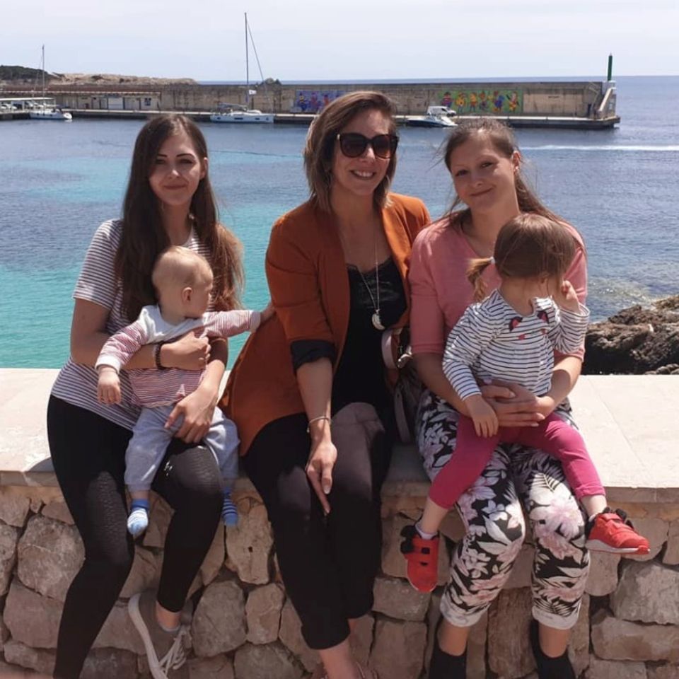 Daniela Büchner, Jessica Büchner, Jenny Büchner, Jasmin, Carl Jonas