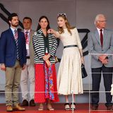 Zwei Schwägerinnen mit Stil im Blut: Tatiana Santo Domingo (in Saloni) und Beatrice Borromeo lassen beim Formel 1-Grand Prix in Monte Carlo selbst König Carl Gustaf und Prinz Carl Philipp alt aussehen.
